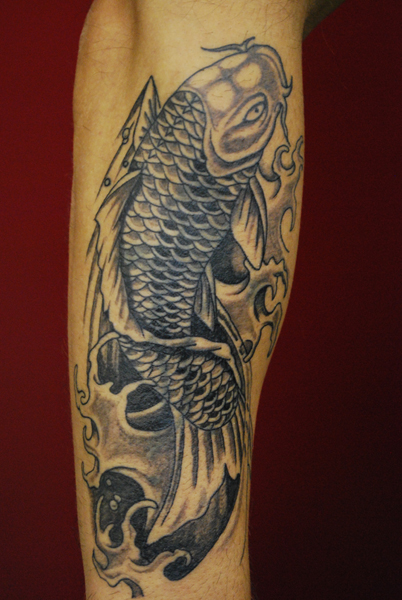 Carpe Koi Japan Tattoo Style Page Alexandre Gromolard Dessine Vos